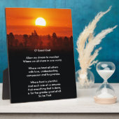 Plaque Photo Nouvelle prière (Côté)