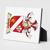 Plaque Photo Nowak Family Crest (Côté)