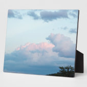 Plaque Photo Nuages du soir (Côté)