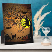 Plaque Photo Nuit d'Halloween, Joyeux Halloween ! (Côté)