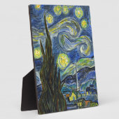 Plaque Photo Nuit étoilée, Van Gogh (Côté)