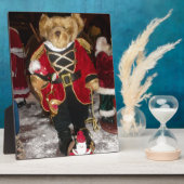Plaque Photo Nutcracker Teddy Bear Collection de Noël (Côté)