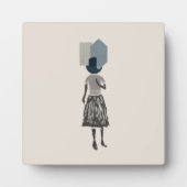 Plaque Photo objet_14_une femme_1 (Devant)