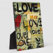 Plaque Photo Obtenez Un Petit Graffiti D'Amour (Côté)