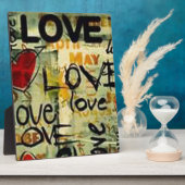 Plaque Photo Obtenez Un Petit Graffiti D'Amour (Côté)