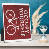 Plaque Photo Occupe-toi de toi (Côté)