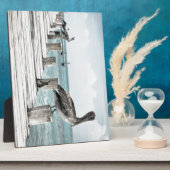 Plaque Photo Océan côtier Pélican (Côté)