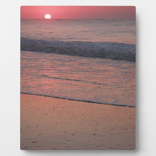 Plaque Photo Ocean Sunrise (Devant)
