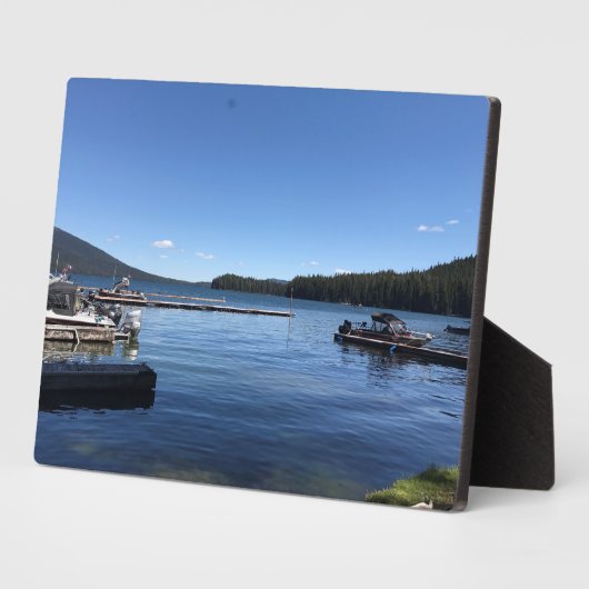 Plaque Photo Odell Lake (Côté)