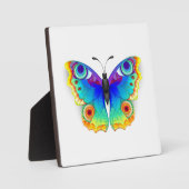 Plaque Photo Oeil de paon arc-en-ciel (Recto)