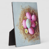 Plaque Photo oeufs de pâques (Côté)