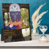 Plaque Photo OEufs de Pâques décorés (Côté)