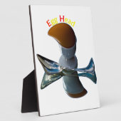 Plaque Photo Oeufs Tête Délicat Designs (Côté)