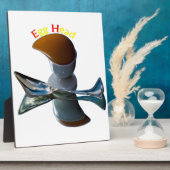 Plaque Photo Oeufs Tête Délicat Designs (Côté)