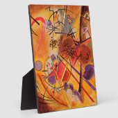 Plaque Photo Oeuvre Abstraite de Kandinsky (Côté)