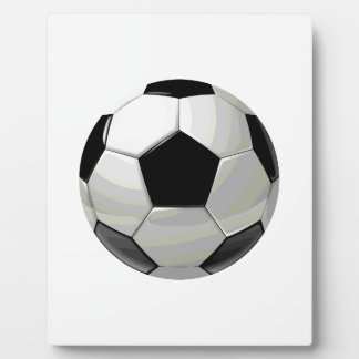 Plaque Photo Oeuvre de soccer unique