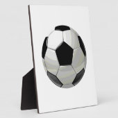 Plaque Photo Oeuvre de soccer unique (Côté)