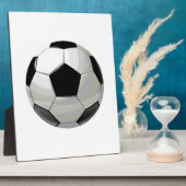 Plaque Photo Oeuvre de soccer unique (Côté)