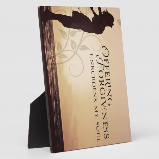 Plaque Photo Offrir le pardon (Côté)