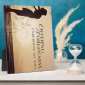 Plaque Photo Offrir le pardon (Côté)