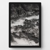 Plaque Photo Ohanapecoshs River, WA (Devant)