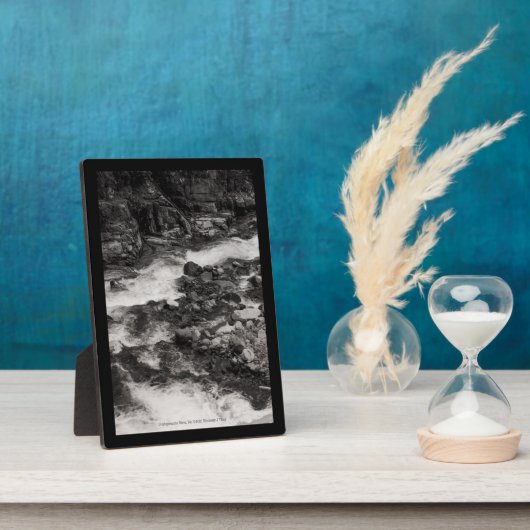 Plaque Photo Ohanapecoshs River, WA (Côté)