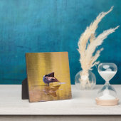 Plaque Photo Oie d'or (Insitu)
