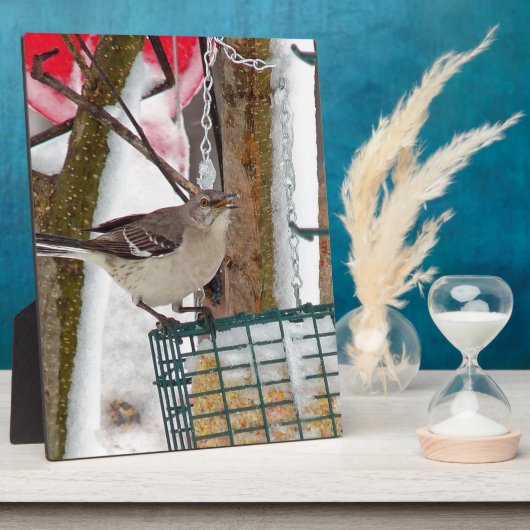 Plaque Photo Oiseau (Côté)