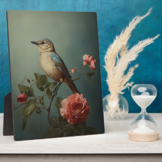 Plaque Photo Oiseau matinal des Appalaches