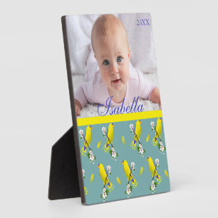 Plaque Photo Oiseaux