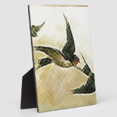 Plaque Photo Oiseaux en vol (Côté)