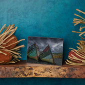 Plaque Photo Old fishing boats (Côté)