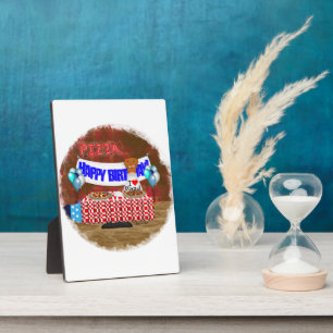 Plaque Photo Oliver La Loutre a 6 Ans ! Joyeux Anniversaire