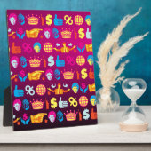 Plaque Photo ombre donald trump (Côté)