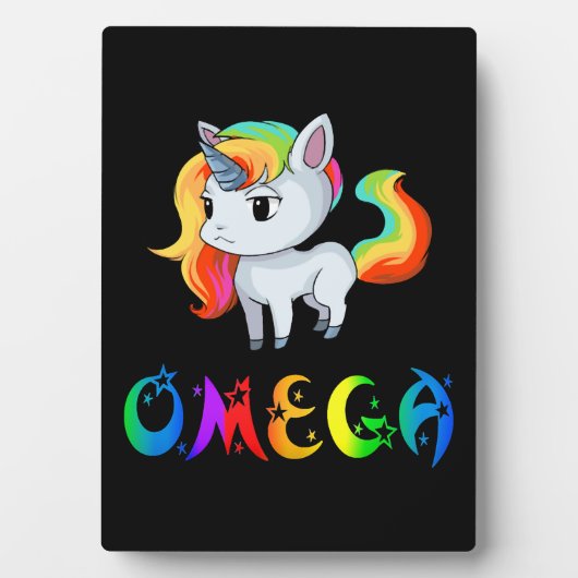 Plaque Photo Omega Unicorn (Devant)