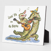 Plaque Photo On da Bayou (Côté)