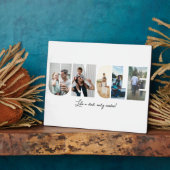 Plaque Photo Oncle Photo Collage 5 images Collage (Côté)