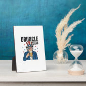Plaque Photo Oncle Sam drôle de conception vectorielle de bière (Côté)