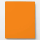 Plaque Photo Orange (Devant)