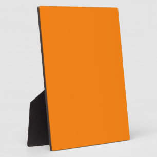 Plaque Photo Orange