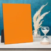 Plaque Photo Orange (Côté)