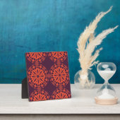 Plaque Photo Orange purple cool, unique (Insitu)
