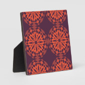 Plaque Photo Orange purple cool, unique (Recto)