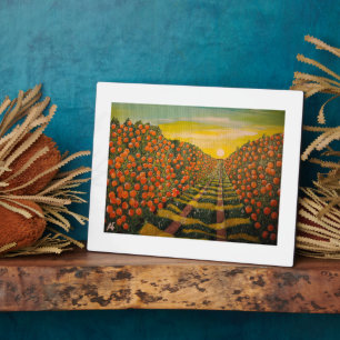 Plaque Photo Oranges de Valence Peinture par Alfred Fox