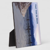 Plaque Photo Orca d'eau foncée (Côté)