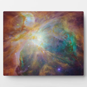 Plaque Photo Orion Nebula Composite