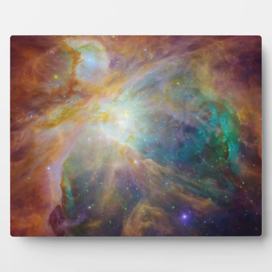 Plaque Photo Orion Nebula Composite (Devant)