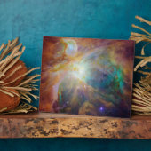 Plaque Photo Orion Nebula Composite (Côté)