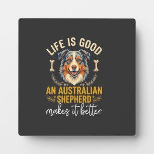 Plaque Photo Os Australien Bonne Vie Bone de chien