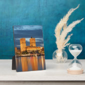 Plaque Photo Oslo Norvège (Côté)